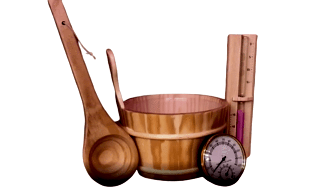 POOLLINE - Sauna Aksesuarları Paketi Mini Set